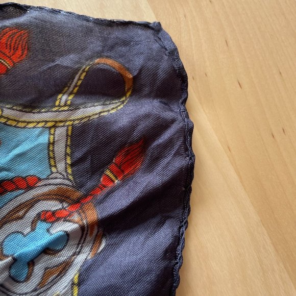 Vintage Santo Anno 1975 Vatican Italy Souvenir Scarf - Picture 5 of 7